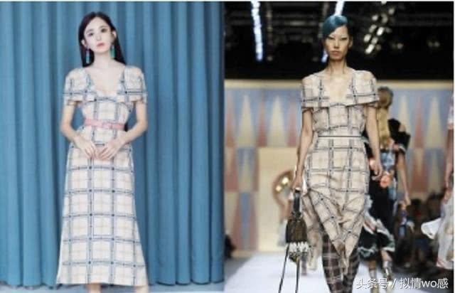 女星穿衣VS模特，热巴杨幂美翻，被关晓彤霍思燕的乡土气息击败