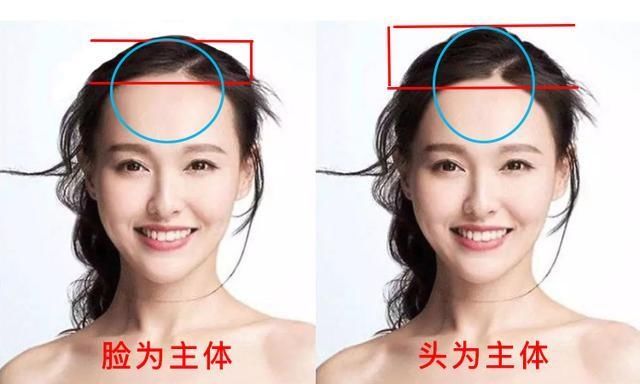  女生@脸大却很漂亮的女生，几乎都有这个头脸特征，并非一定要遮才显瘦