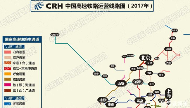 2019年全国各省计划开工高铁项目