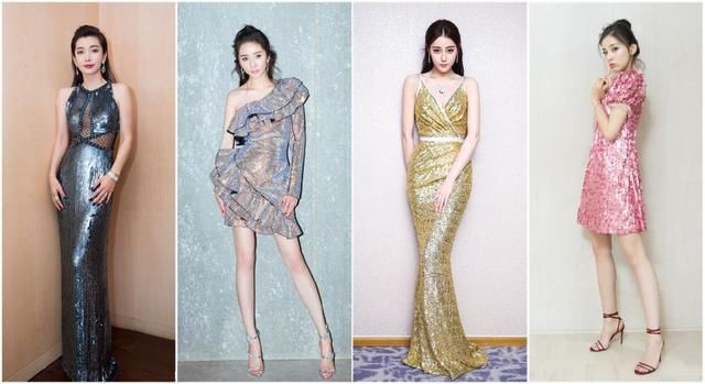 武大女神黄灿灿与迪丽热巴同穿粉色亮片裙,清纯气质竟丝毫没输