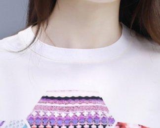 45岁小姨穿上大码女装，隐藏小肚腩遮住小蛮腰，年轻不止10岁