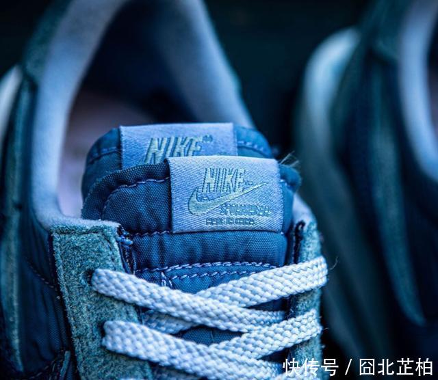 『整双鞋』高级蓝染处理!这双sacaixNikeLDVWaffle真好看