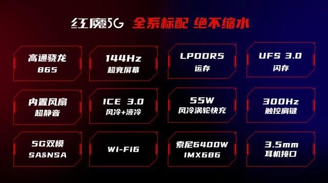 『游戏体验』努比亚红魔5G游戏手机发布，144Hz旗舰“比快更快”
