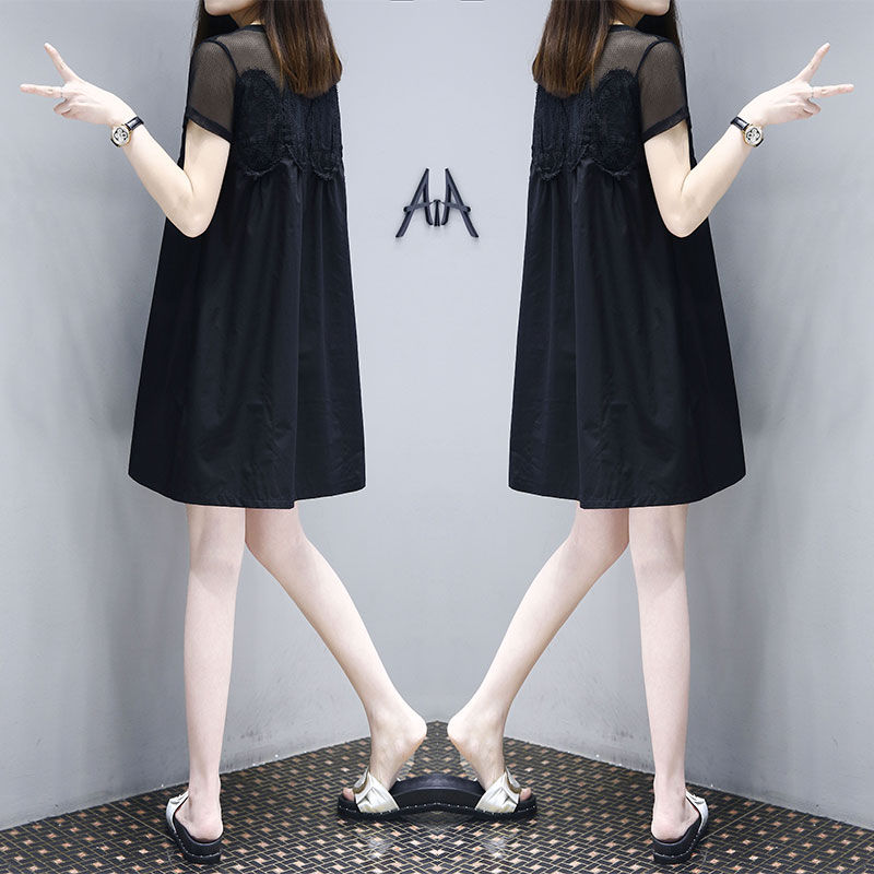 8月新出这款连衣裙，1米5矮个老婆穿，显高洋气，适合小个女人