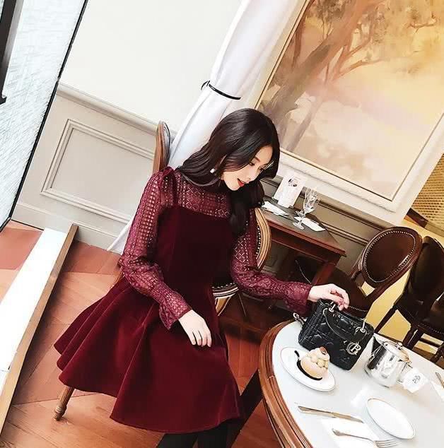 名媛气质两件套装裙，比连衣裙洋气几十倍，妩媚撩人甭提多美了