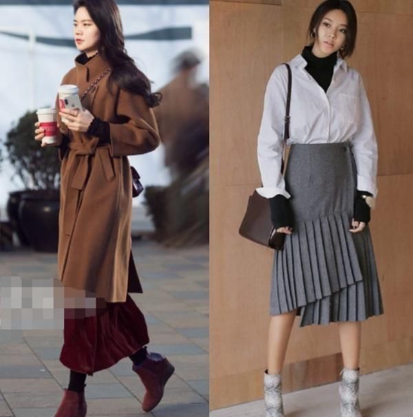  「女人」女人用半裙搭短靴时，牢记3条搭配法则，显瘦显身材，时尚感满满