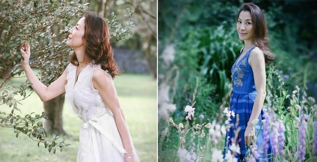 杨紫琼56岁都不见老，穿抹胸礼服气质惊艳，然而发型让我搞不懂