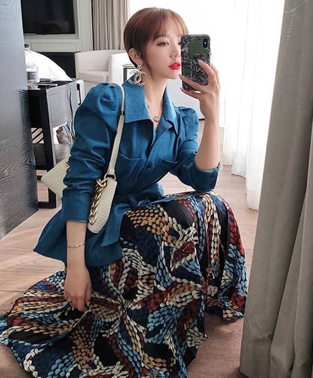  自由■波希米亚裙子好浪漫，30岁女性穿着很适合，充满着热情与自由