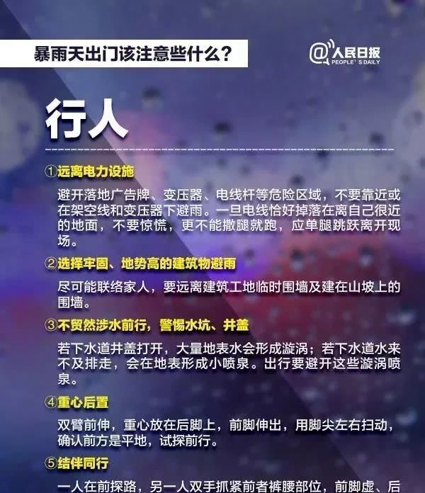 重要提醒！超强暴雨今晚降“淋”，这些细节不容忽视！