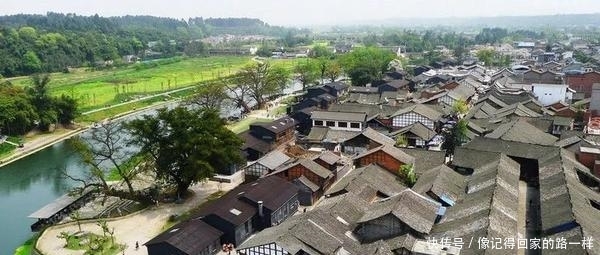 明清建筑，典型的川西特色，古朴典雅，四川省成都西来古镇