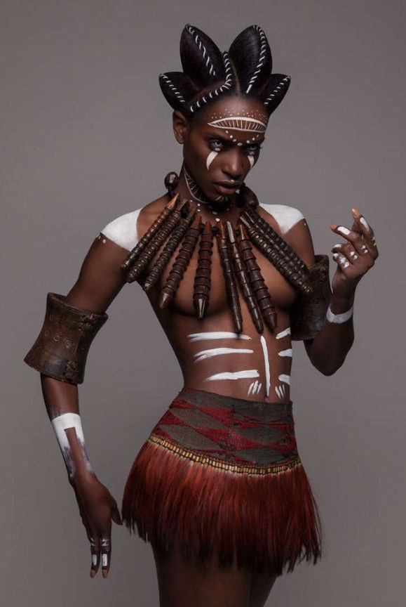 非洲这些女人，比时尚之都巴黎模特更会打理，每个人造型独一无二