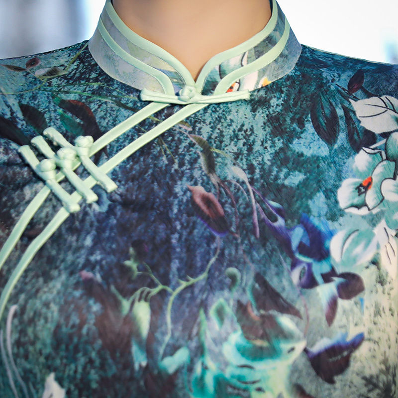 突然发现的素雅秋裙，比棉麻舒适，比欧货洋气，适合60后穿