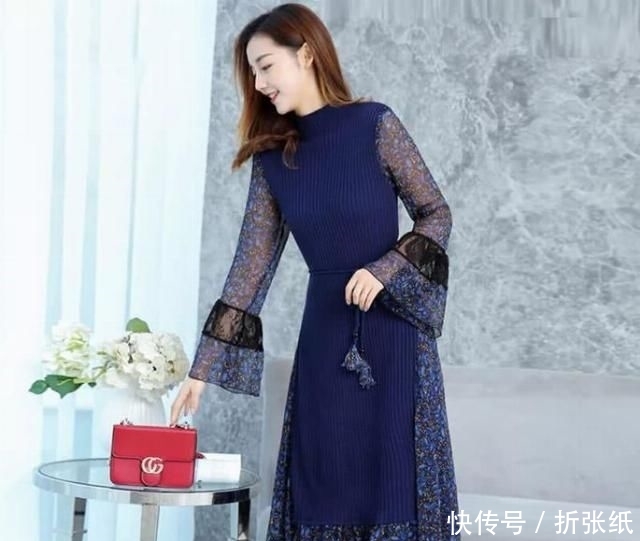 「印花雪纺连衣裙」春天嘛,就是要穿飘逸的雪纺连衣裙啊