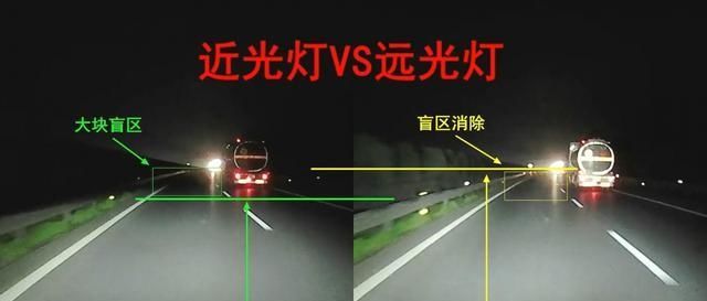  「高速」夜晚跑高速超车开近光还是远光，很多司机不懂，新手注意学学