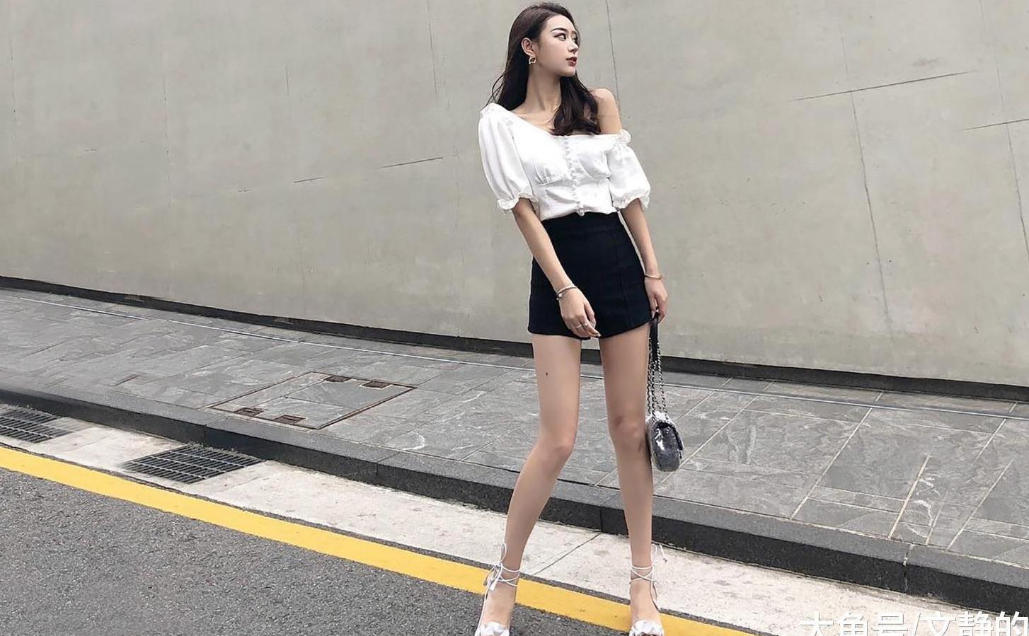 有短裤的夏天就不会留遗憾, 大长腿一穿就有