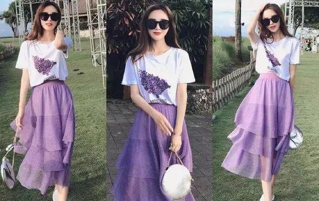  粉色：今年夏季流行的粉色纱裙,选对款式穿简直美爆了!