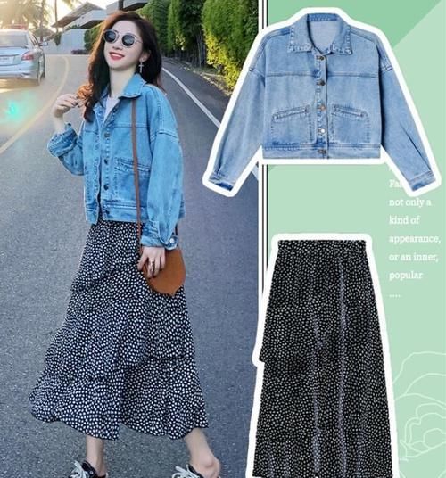  『春夏』春夏牛仔外套出街look，酷帅时尚慵懒街头范十足，有着青春活力感