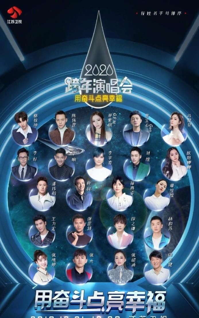 跨年东方张艺兴