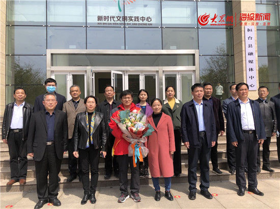  『张宗玉』桓台县首位援助湖北医疗队员张宗玉今日凯旋归桓！