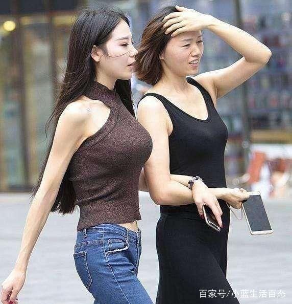 美女街拍：图三小姐姐身材太傲人，图六是我愿意花100万娶你回家