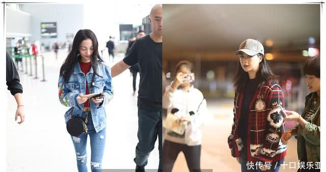 110斤蒋欣与85斤张韶涵同穿紧身仔裤，网友看完瞬间不敢吃饭了