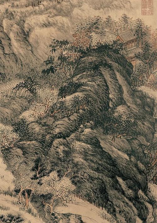 明代沈周41岁时凭借想象创作了一幅经典之作