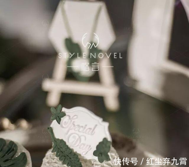  #花园#这场婚礼像极了花园中的清新邂逅