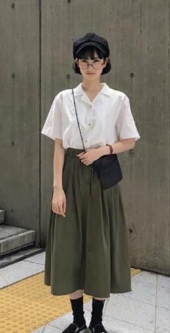  「女生」森系女生都这样穿！这组穿搭简约时尚又减龄，轻松打造活力少女感