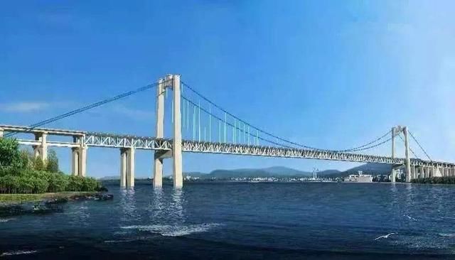  「中国」133万吨桥墩打入江底，高度堪比35层高楼，中国又一世纪