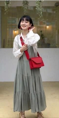  「女生」森系女生都这样穿！这组穿搭简约时尚又减龄，轻松打造活力少女感