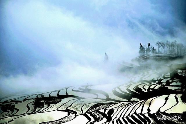 《云南风光》多依树梯田，壮美秀丽，如梦如幻的人间仙境！