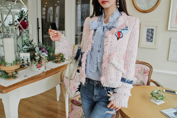 女神孙允珠，谧蓝风信子文艺青春海浪衬衫