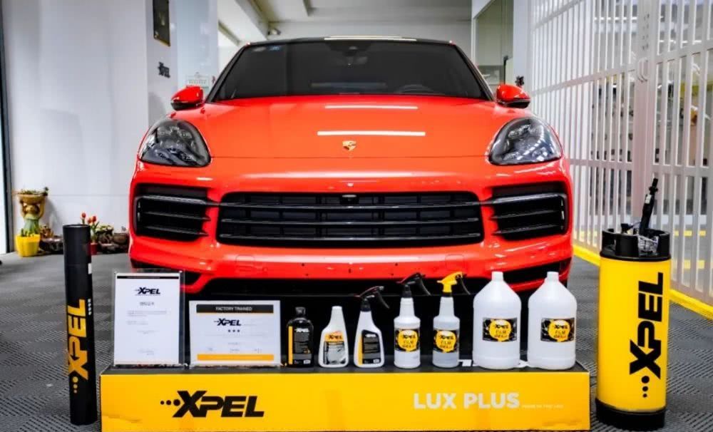 『卡宴』保时捷卡宴Coupe 装贴XPEL LUX PLUS系列漆面保护膜
