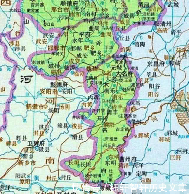 1952年，河北省为何主动把东部的5个县，划给了山东？