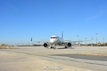 全国首个飞机租赁专用机坪在保税区正式投入使用