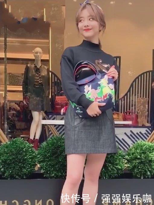 谭松韵■粉丝拍谭松韵不开美颜,真实身材引网友热议,确定体重84斤?