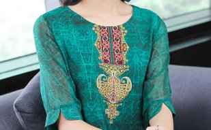 现在的“旗袍裙”越来越高级了!上身那叫一个东方美女，你敢穿吗