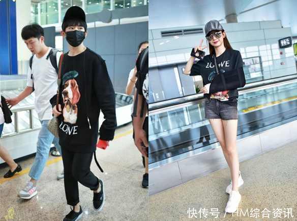 撞衫不可怕，可怕的是撞成“情侣”衫，易烊千玺还撞了不止一次！