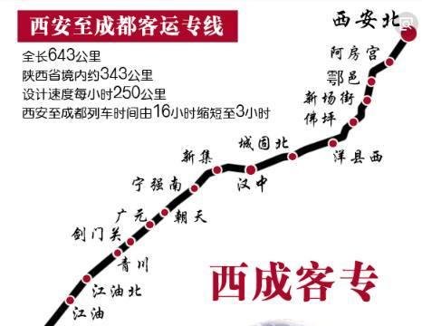 中国一条“高速蜀道”的高铁规划，将穿越9条隧道，如今开通在即