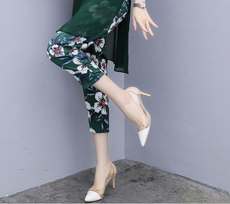 别小看这七分裤、九分裤套装，比短裤洋气，比连衣裙干练，美爆