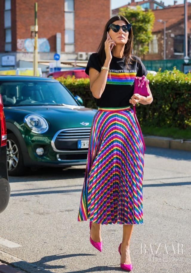 穿一身顺色最省事?不花点心机就能时髦那都是骗你的