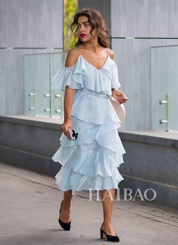 清爽| 人人爱的冰淇淋色，穿起来超美还很凉快呢!