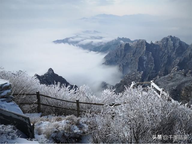 河北白石山现极致雪景 美成“童话王国”