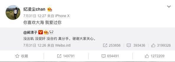 张大大蹭阚清子分手热点，说有人故意雇水军抹黑自己，已有证据!