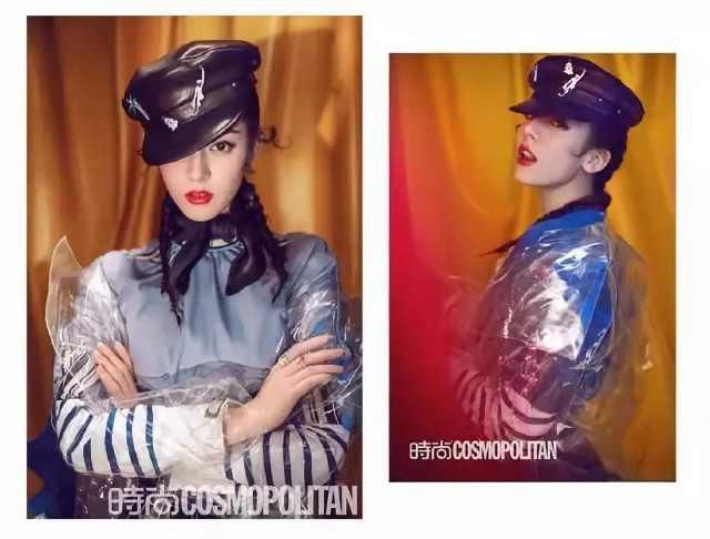 迪丽热巴你真的过分了，穿着PVC鞋子就要出门？舒淇的衣服更夸张