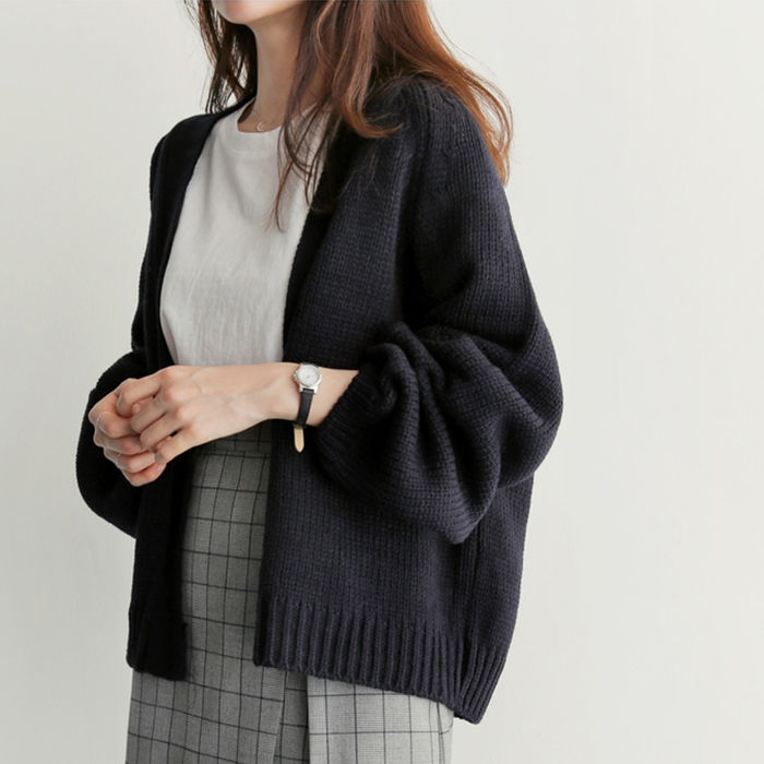 9月新款“毛衣”，毛茸茸的!出门搭配阔腿裤，上身美爆了