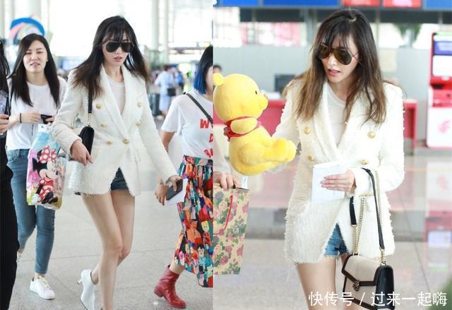 “不穿裤子”的邓紫棋，张天爱，张馨予，这才是显腿长的好方法