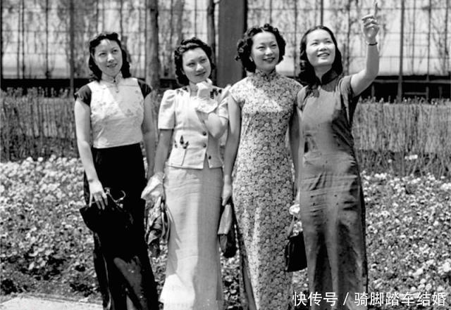 #女性#老照片,穿旗袍的民国女子,穿上旗袍的女性原来这么美!