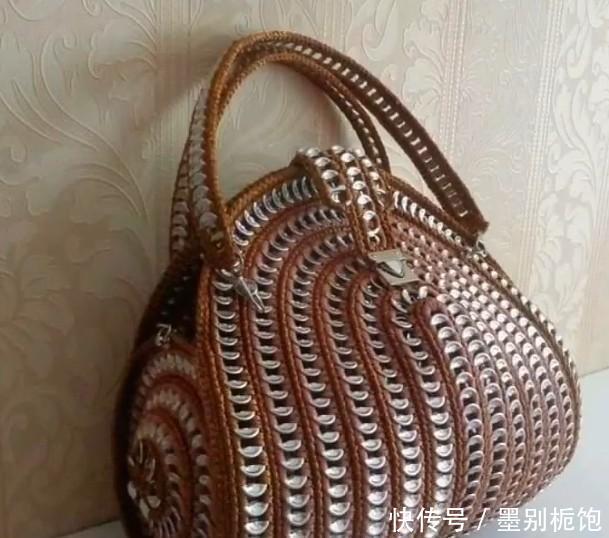 『手工』一点不比名牌包包差!多款手工编织的毛线包包,太时尚了