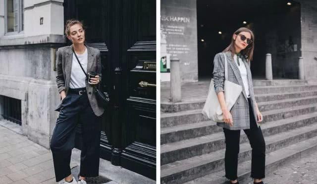  [适合]是时候穿西装＋T恤了，让你美爆整个春天！